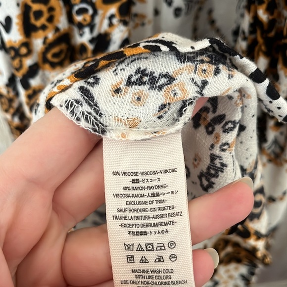 Free People Floral Midi Shirt Dress - Picture 7 of 7